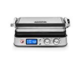 DeLonghi America CGH1020D Livenza All Day Combination Contact Grill and Open Barbecue, Stainless Steel