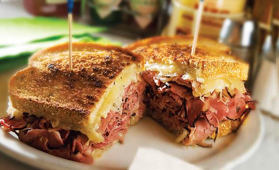 Pastrami on Rye panini